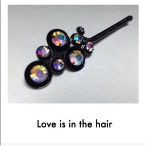 Swarovski Crystal large bobby pin